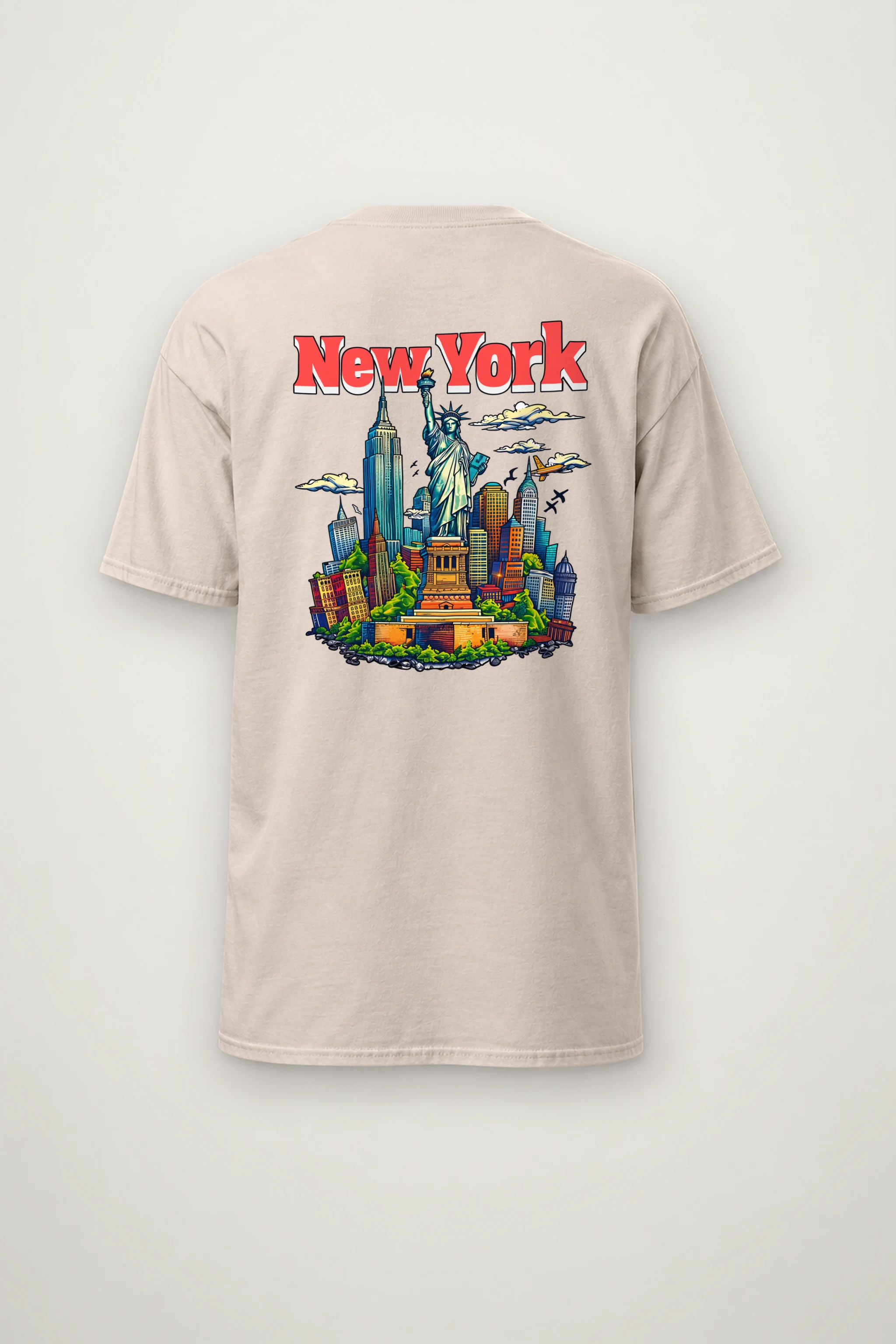 "Harbor City Comic" Heavyweight Unisex Crewneck T-shirt