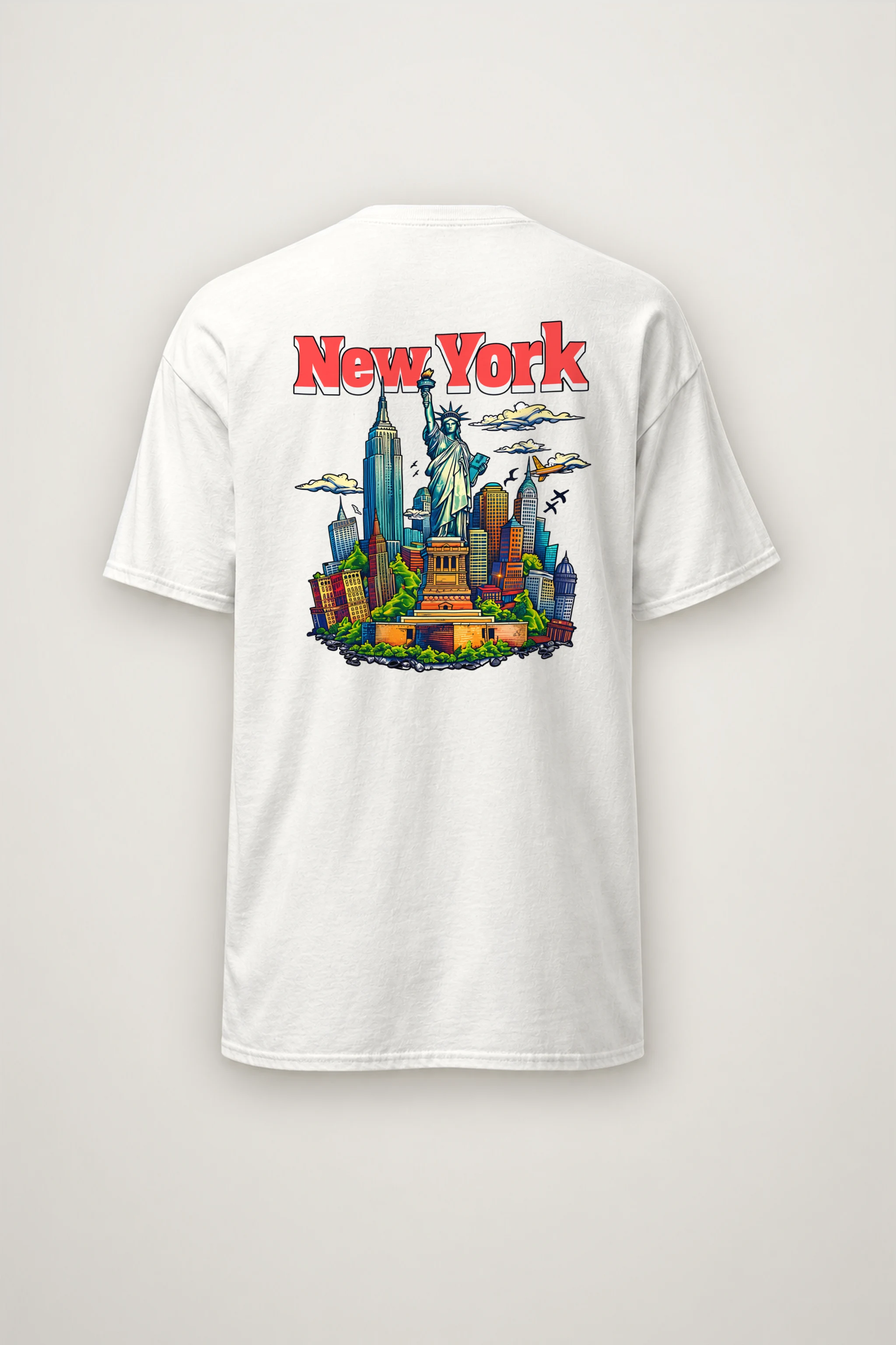 "Harbor City Comic" Heavyweight Unisex Crewneck T-shirt