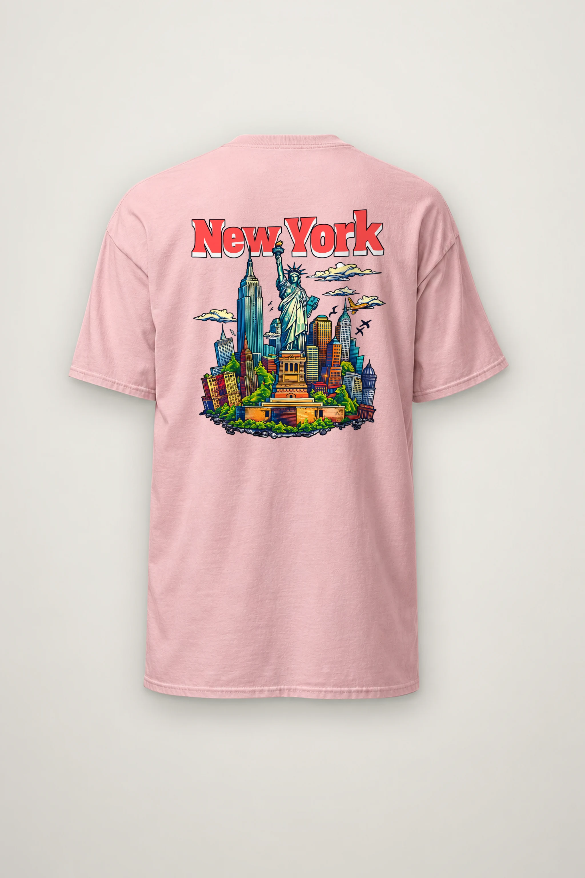 "Harbor City Comic" Heavyweight Unisex Crewneck T-shirt