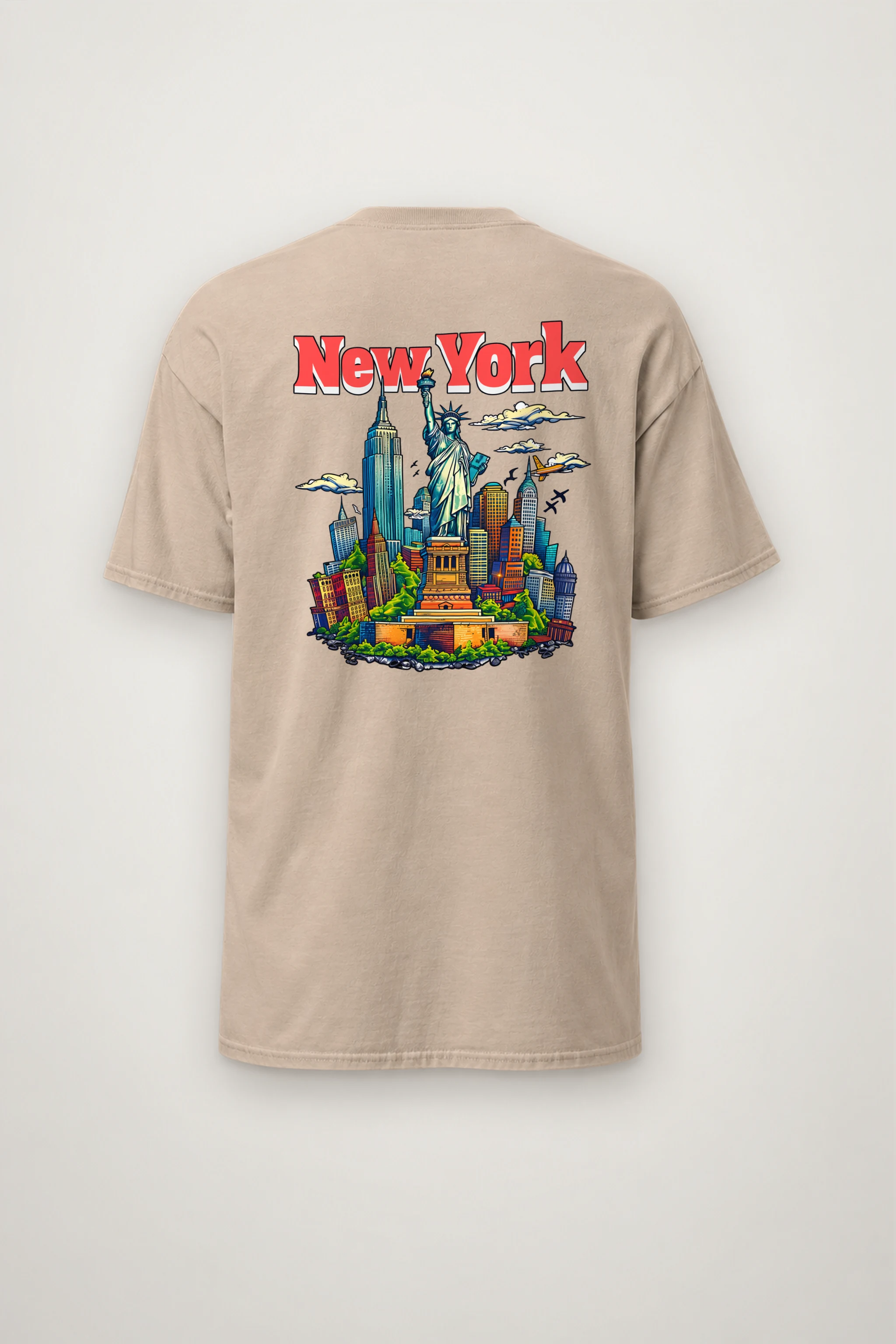 "Harbor City Comic" Heavyweight Unisex Crewneck T-shirt