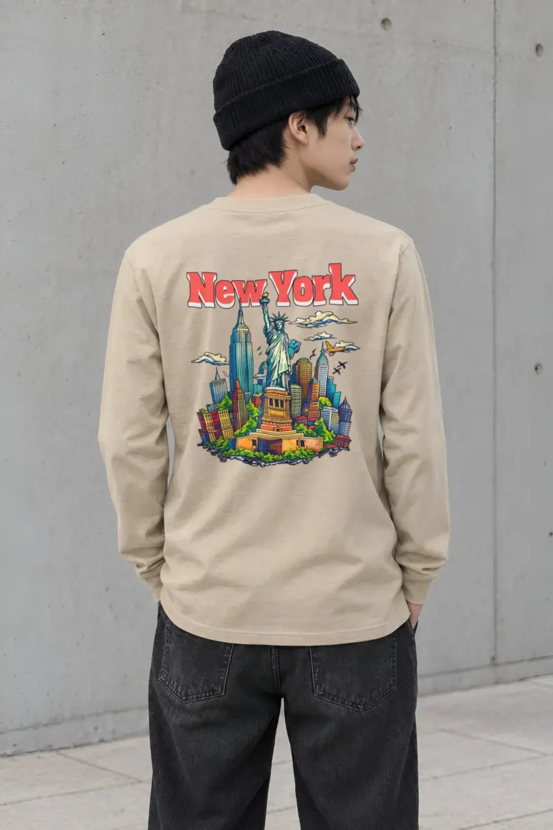 "Harbor City Comics" Unisex Longsleeve T-shirt