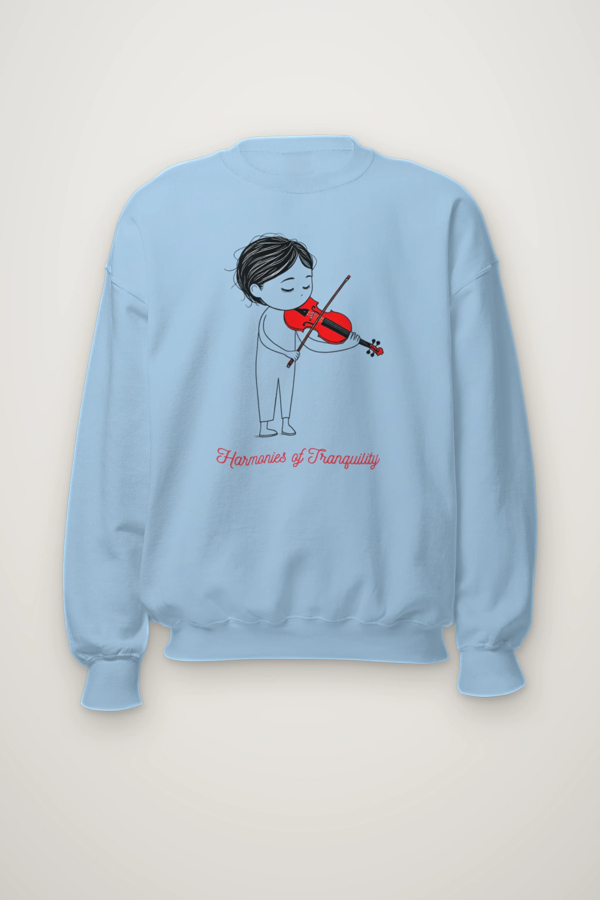 "Harmonies Of Tranquility" Heavy Blend Unisex Crewneck Sweatshirt