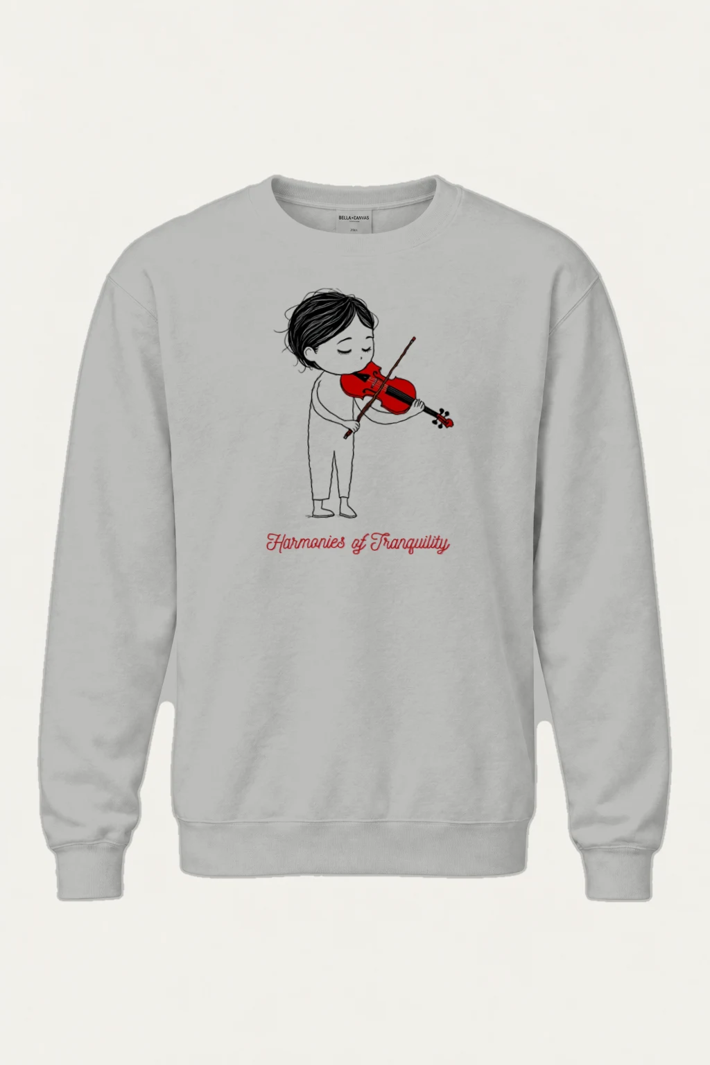 "Harmonies Of Tranquility" Heavy Blend Unisex Crewneck Sweatshirt | Gildan 18000