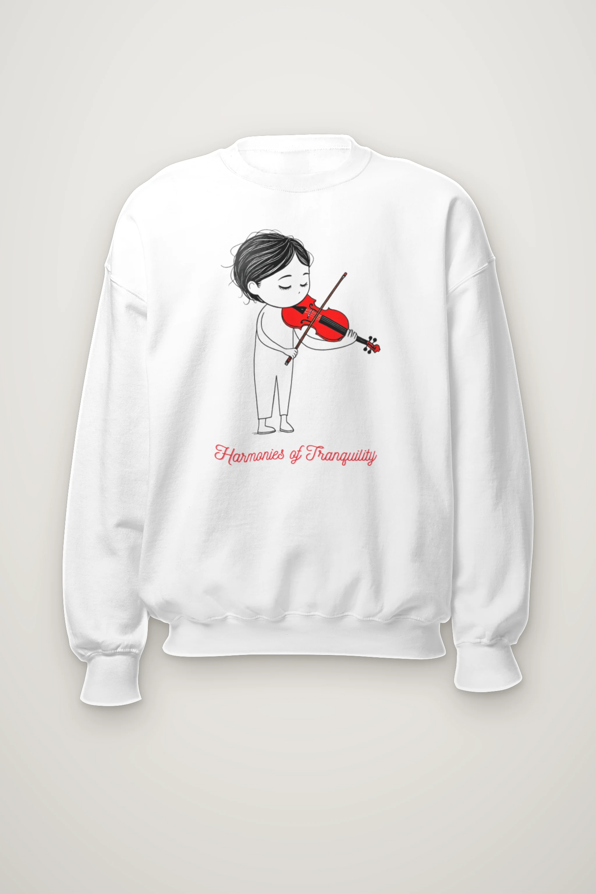 "Harmonies Of Tranquility" Heavy Blend Unisex Crewneck Sweatshirt