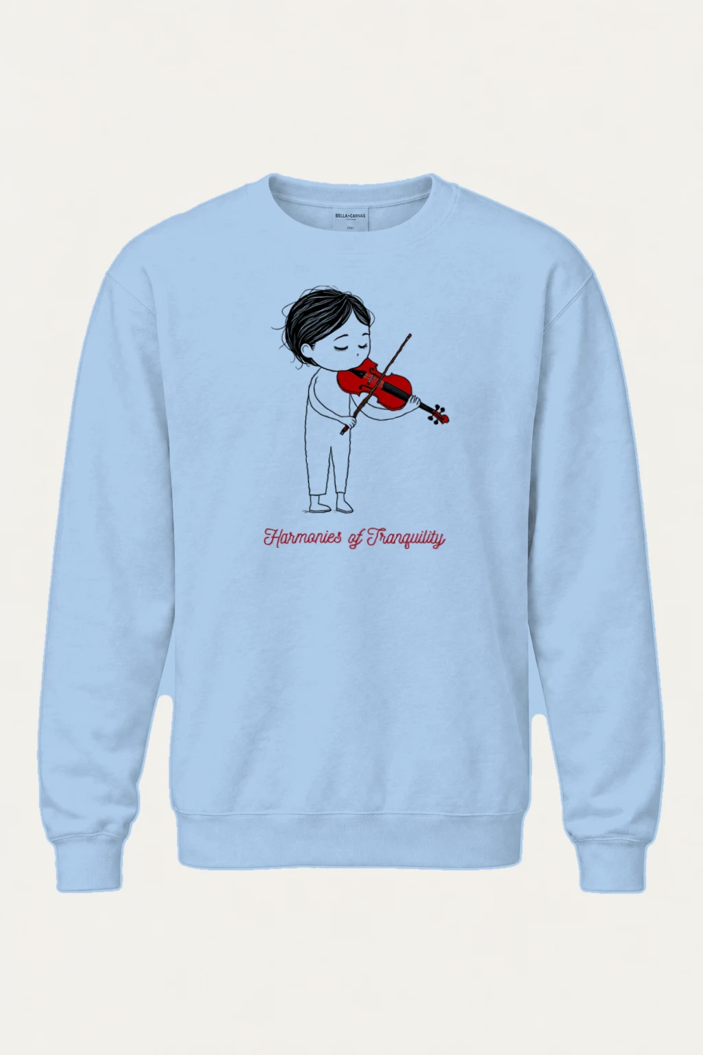 "Harmonies Of Tranquility" Heavy Blend Unisex Crewneck Sweatshirt | Gildan 18000