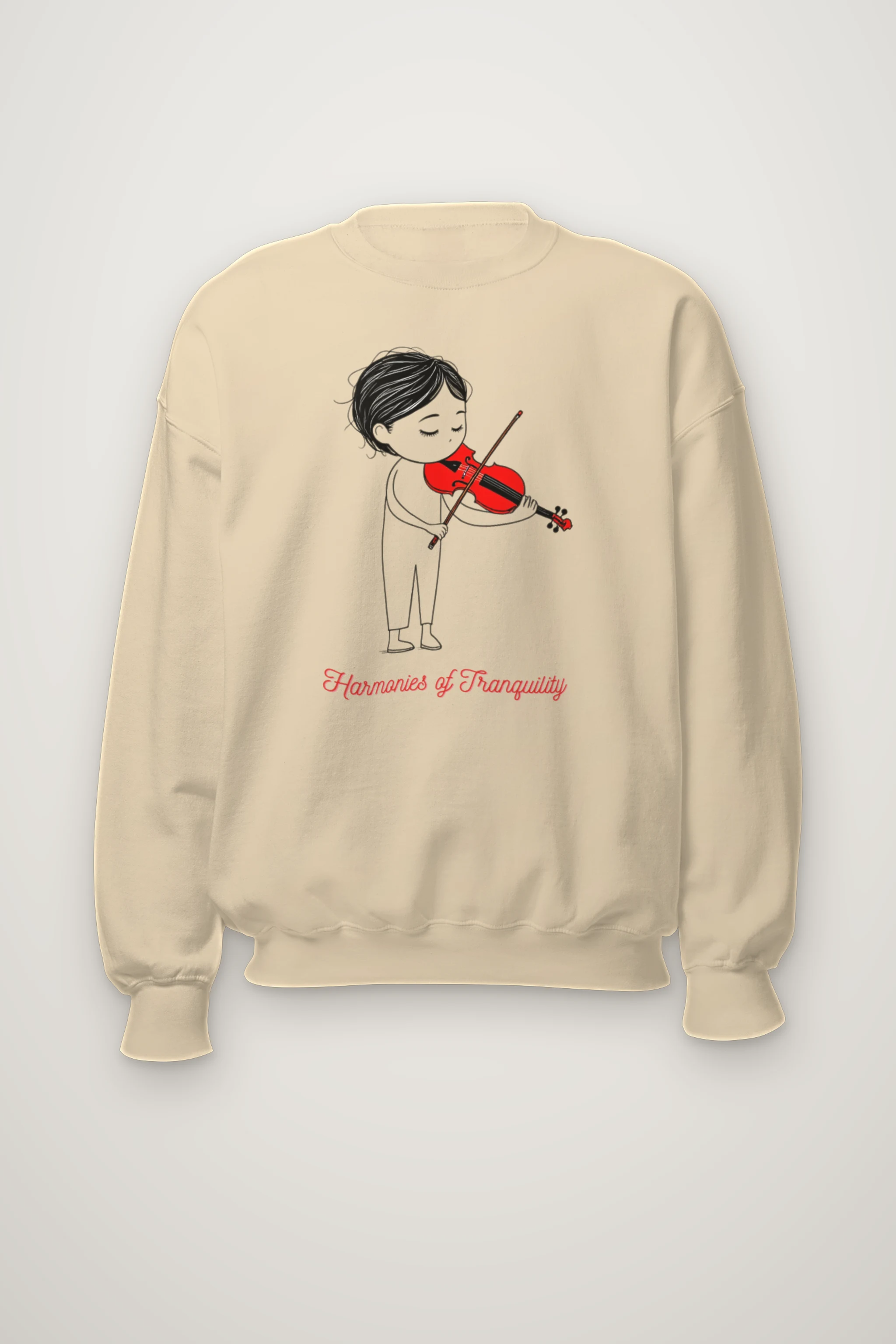 "Harmonies Of Tranquility" Heavy Blend Unisex Crewneck Sweatshirt