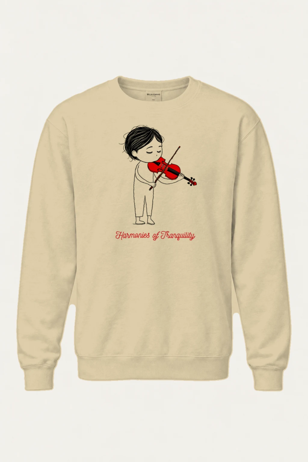 "Harmonies Of Tranquility" Heavy Blend Unisex Crewneck Sweatshirt | Gildan 18000