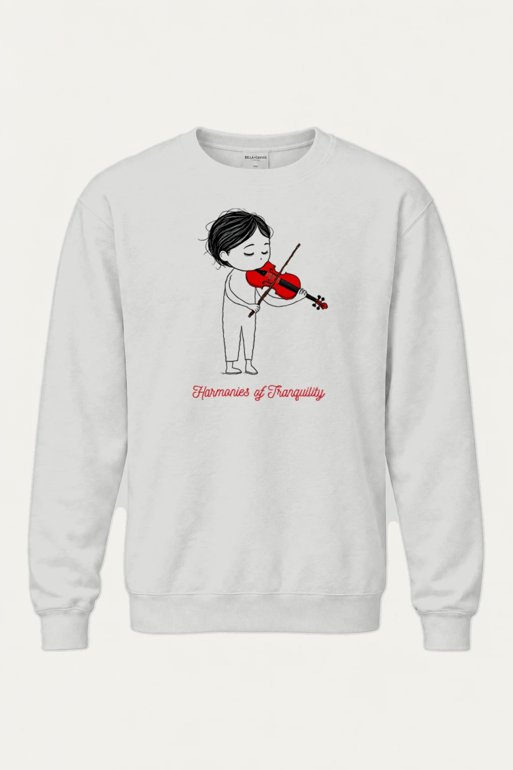 "Harmonies Of Tranquility" Heavy Blend Unisex Crewneck Sweatshirt | Gildan 18000