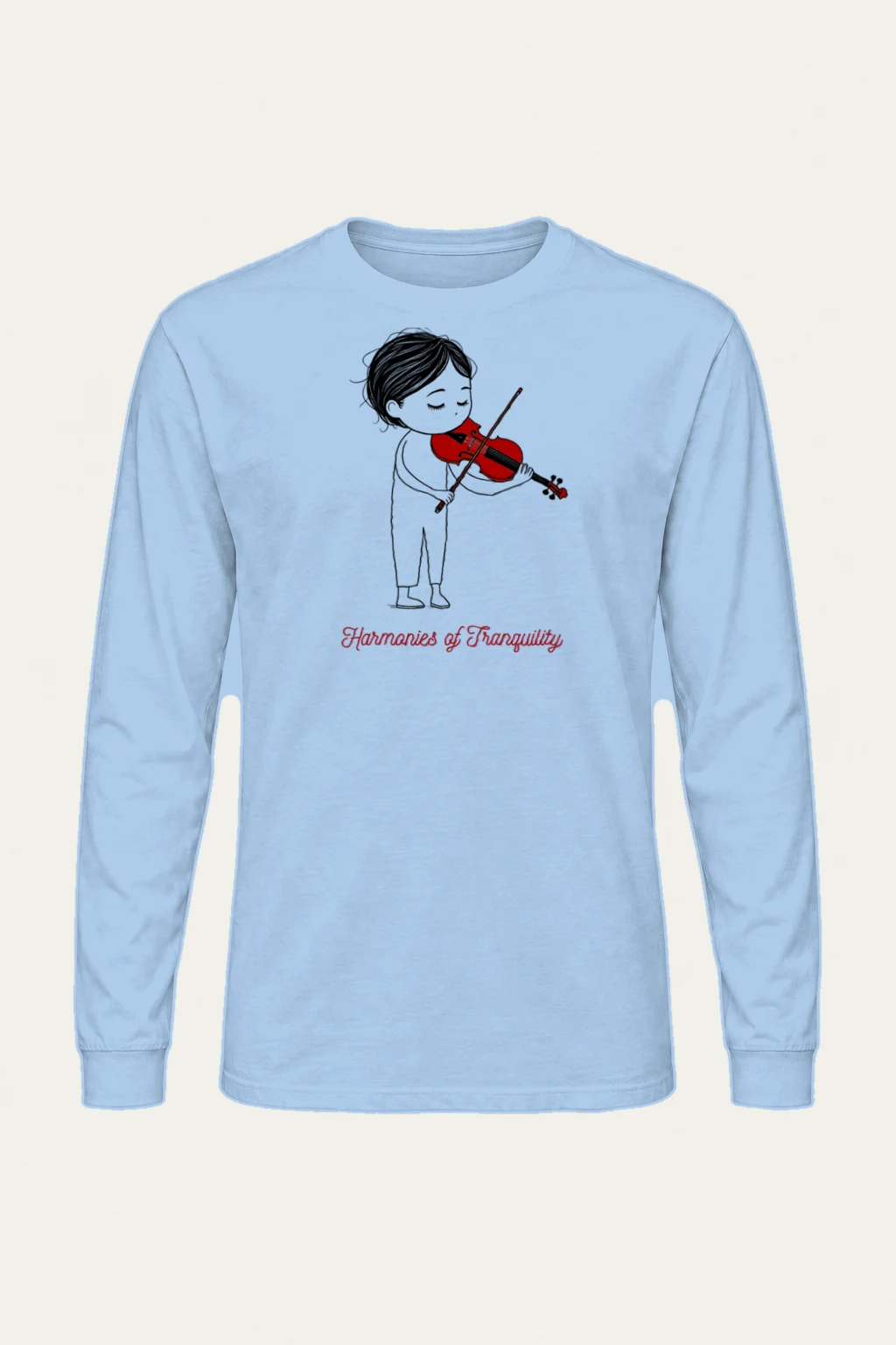 "Harmonies of Tranquility" Unisex Longsleeve T-shirt | Gildan 2400