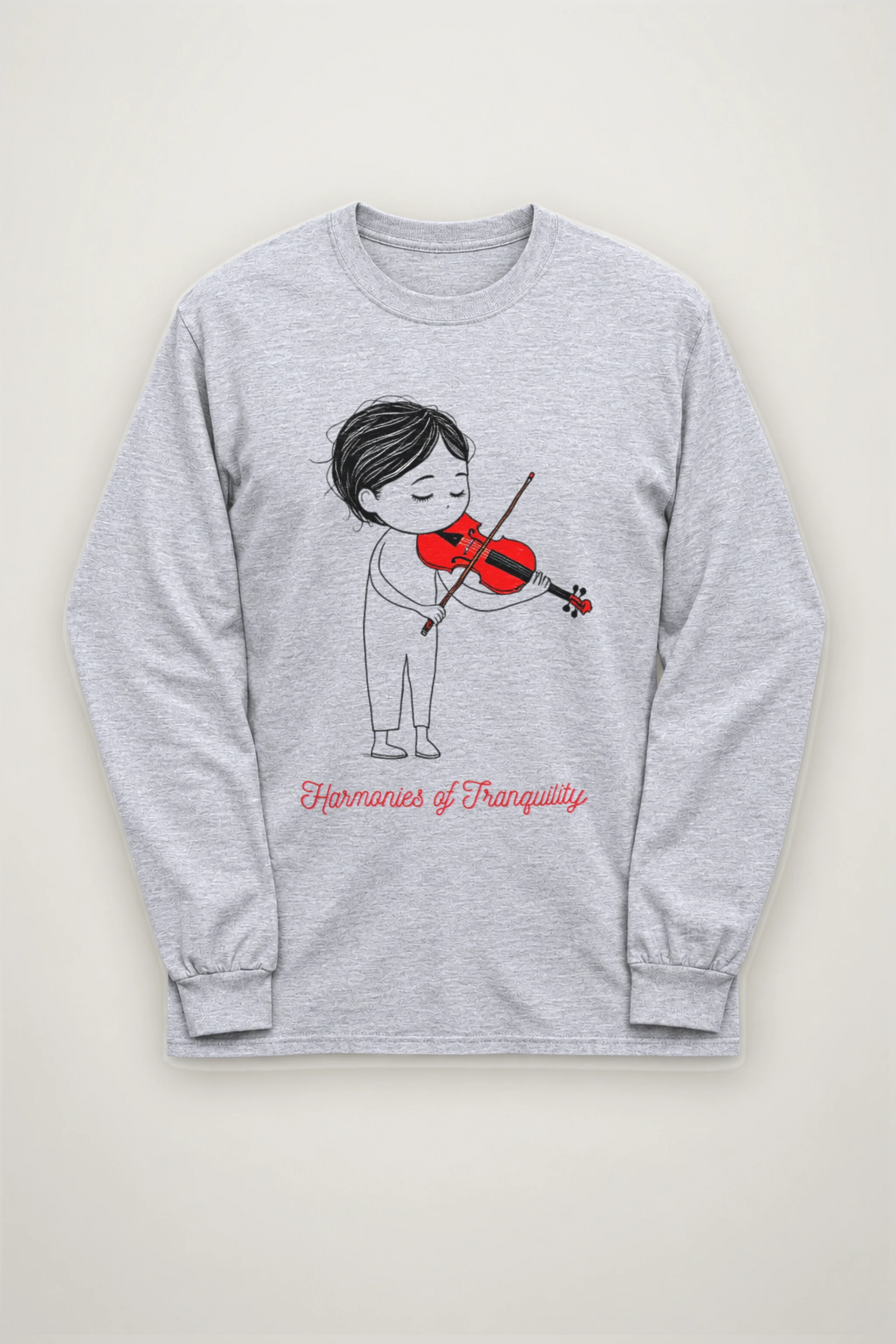 "Harmonies of Tranquility" Unisex Longsleeve T-shirt