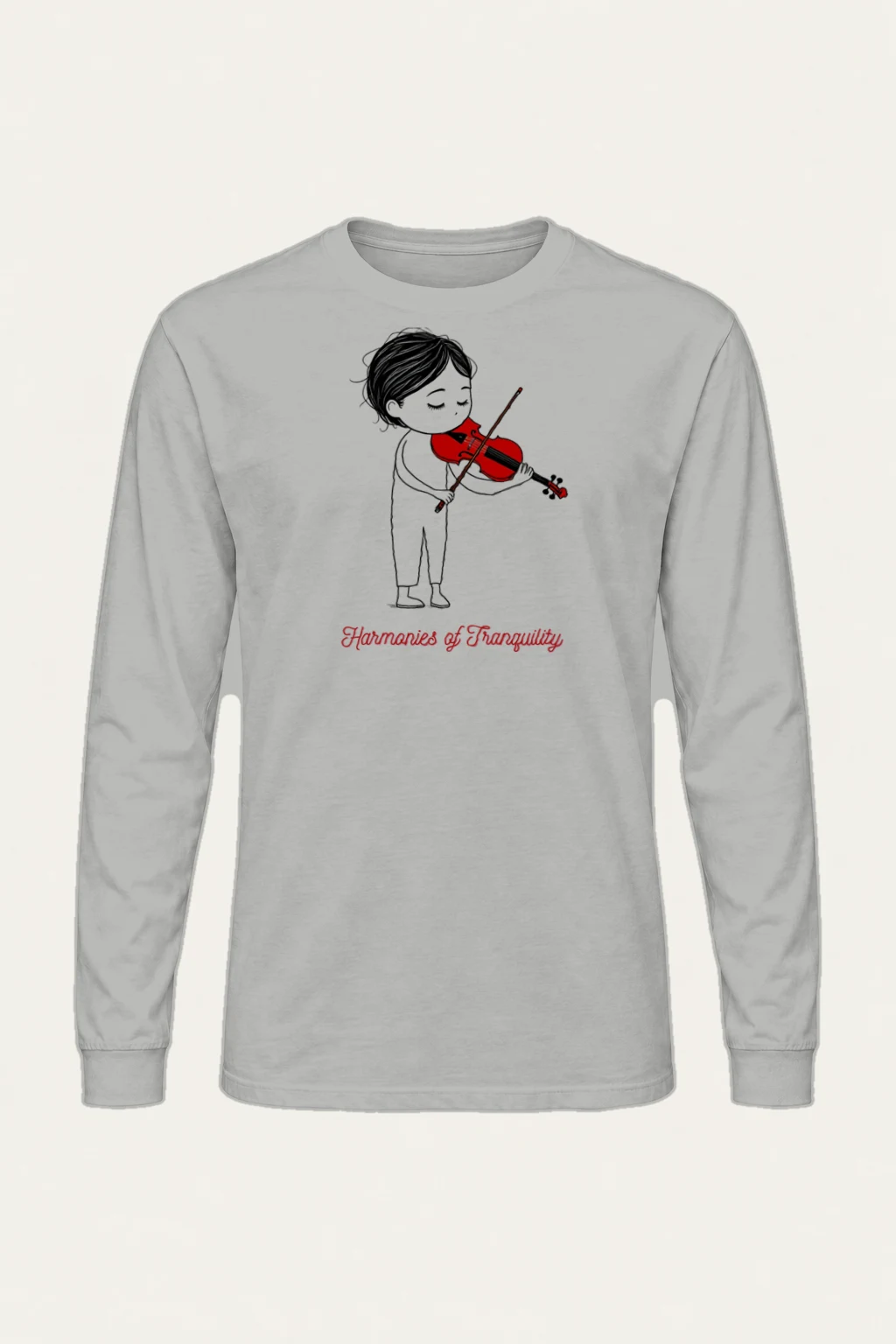 "Harmonies of Tranquility" Unisex Longsleeve T-shirt | Gildan 2400