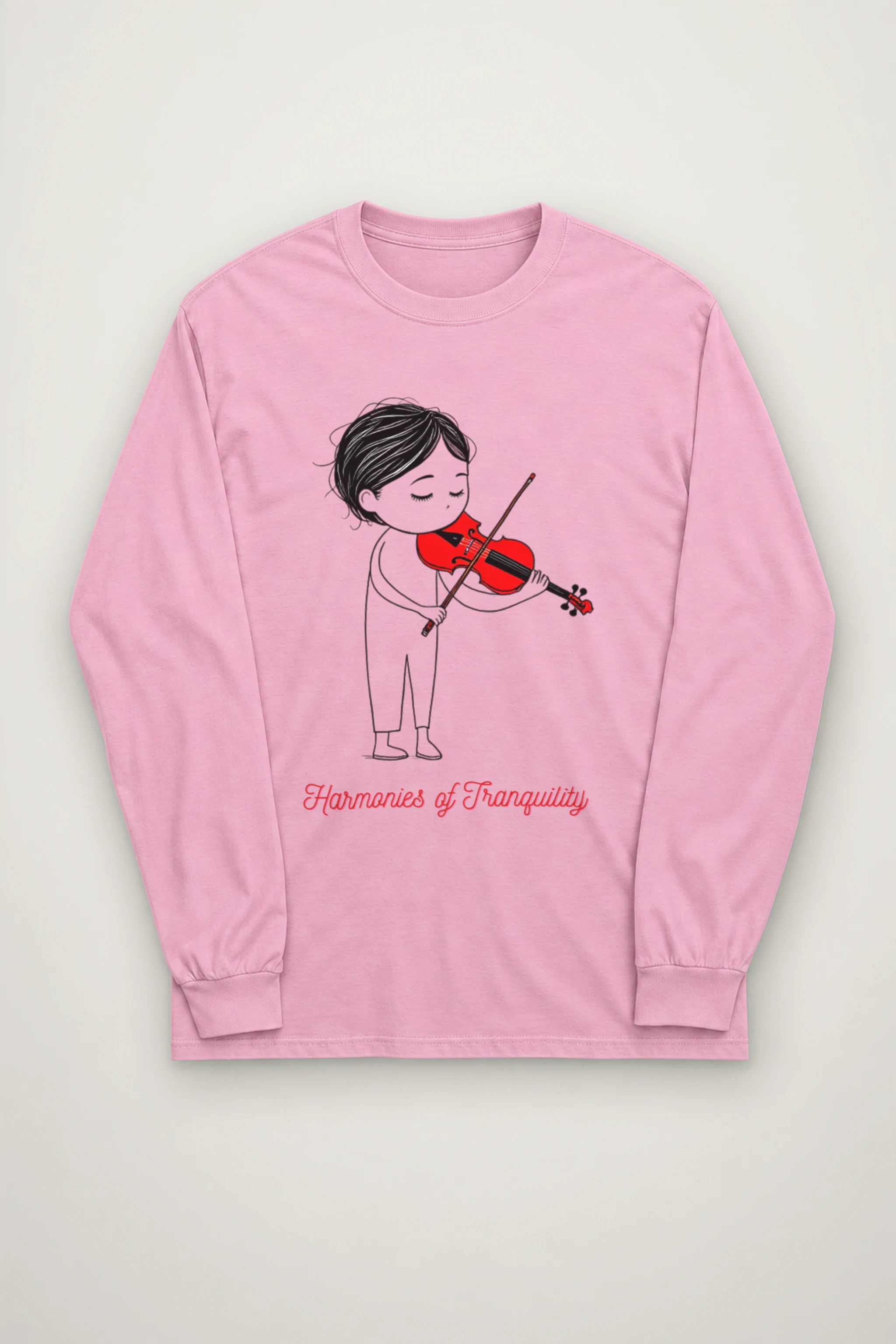 "Harmonies of Tranquility" Unisex Longsleeve T-shirt