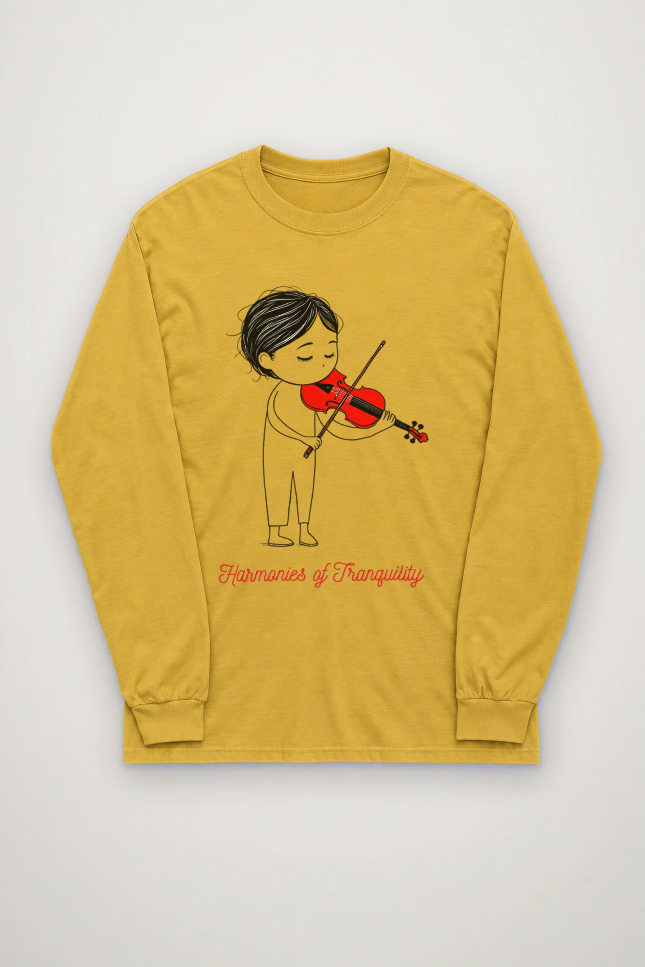 "Harmonies of Tranquility" Unisex Longsleeve T-shirt