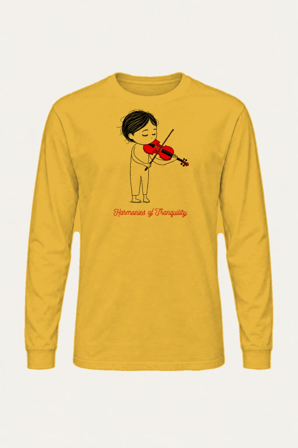 "Harmonies of Tranquility" Unisex Longsleeve T-shirt | Gildan 2400