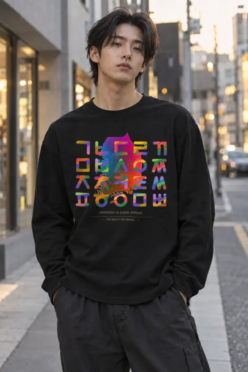 "Harmony In Every Stroke" Unisex Longsleeve T-shirt | Gildan 2400