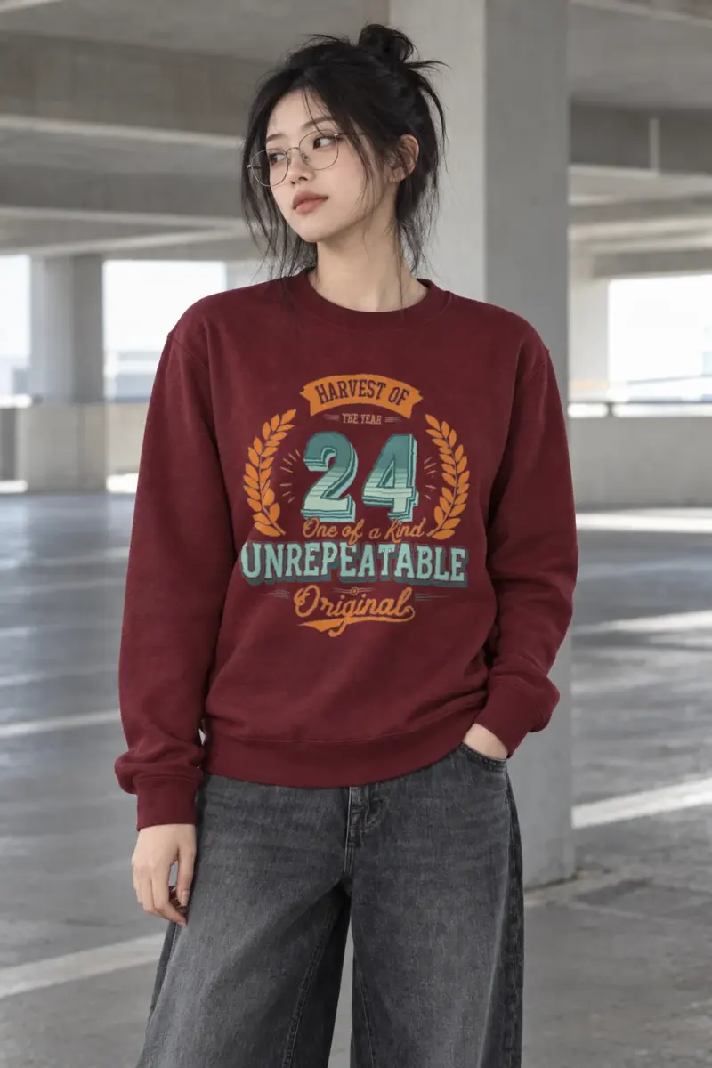 "Harvest Of The Year" Heavy Blend Unisex Crewneck Sweatshirt