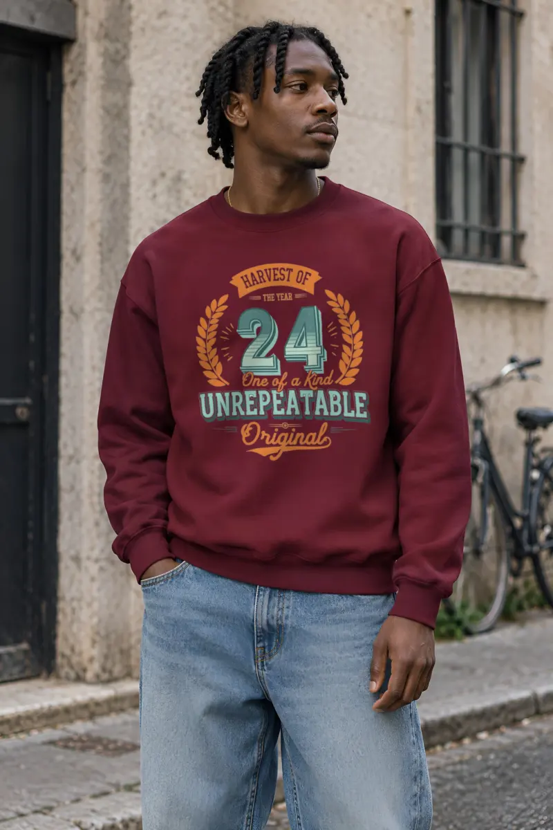 "Harvest Of The Year" Heavy Blend Unisex Crewneck Sweatshirt