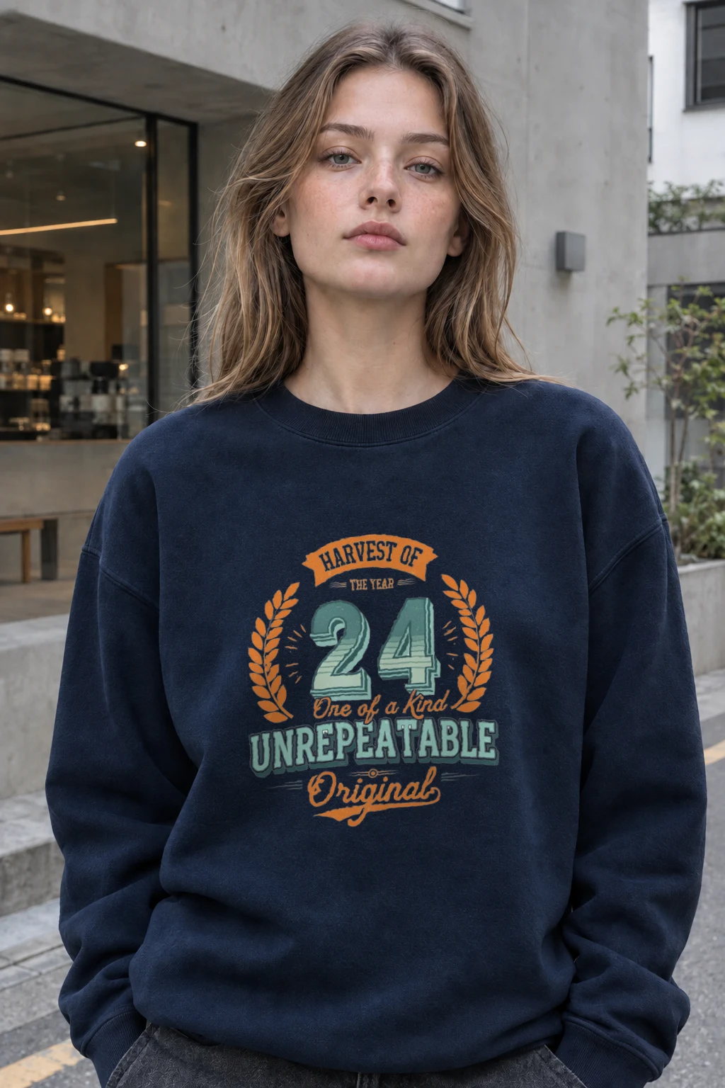 "Harvest Of The Year" Heavy Blend Unisex Crewneck Sweatshirt | Gildan 18000