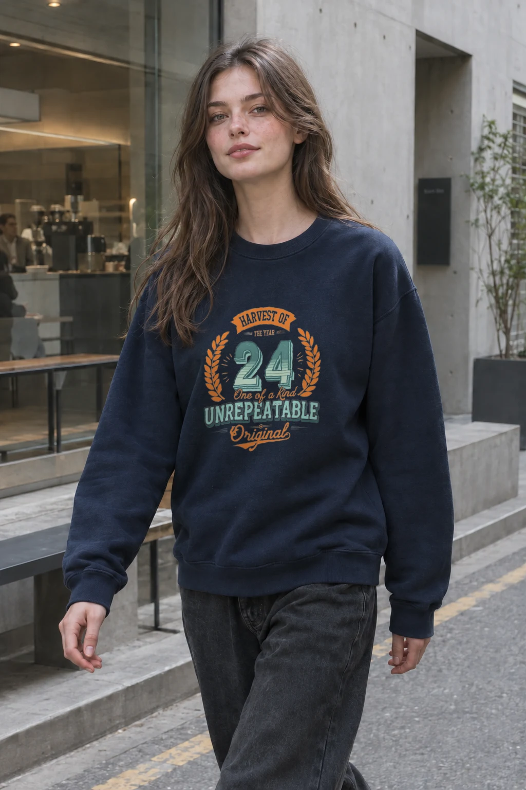 "Harvest Of The Year" Heavy Blend Unisex Crewneck Sweatshirt | Gildan 18000