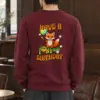 "Have A Foxy Birthday" Heavy Blend Unisex Crewneck Sweatshirt