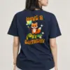 "Have A Foxy Birthday" Heavyweight Unisex Crewneck T-shirt | Gildan 5000