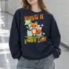 "Have A Foxy Day" Heavy Blend Unisex Crewneck Sweatshirt | Gildan 18000