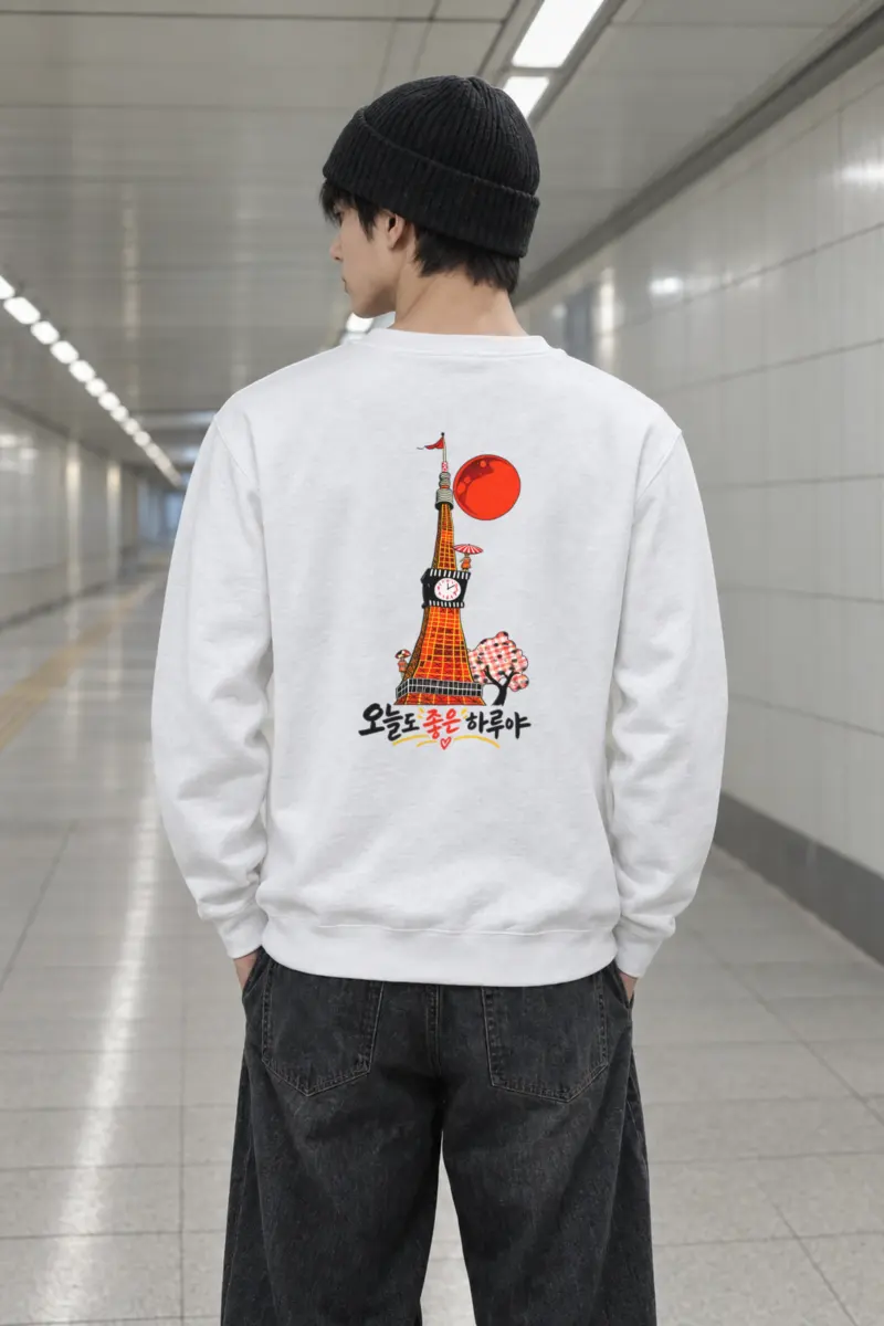 "Have A Good Day" Heavy Blend Unisex Crewneck Sweatshirt