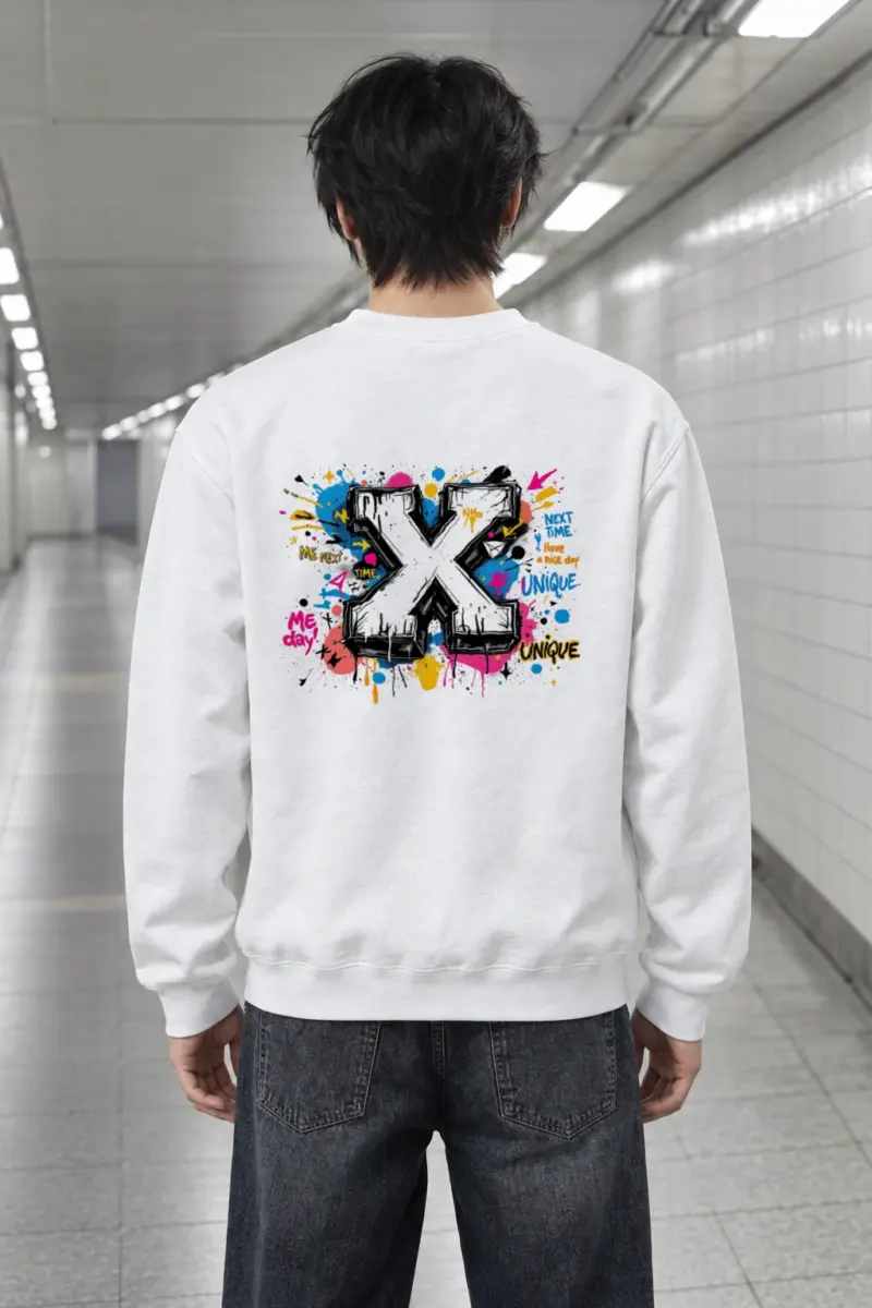 "Have A Nice Day" Heavy Blend Unisex Crewneck Sweatshirt | Gildan 18000