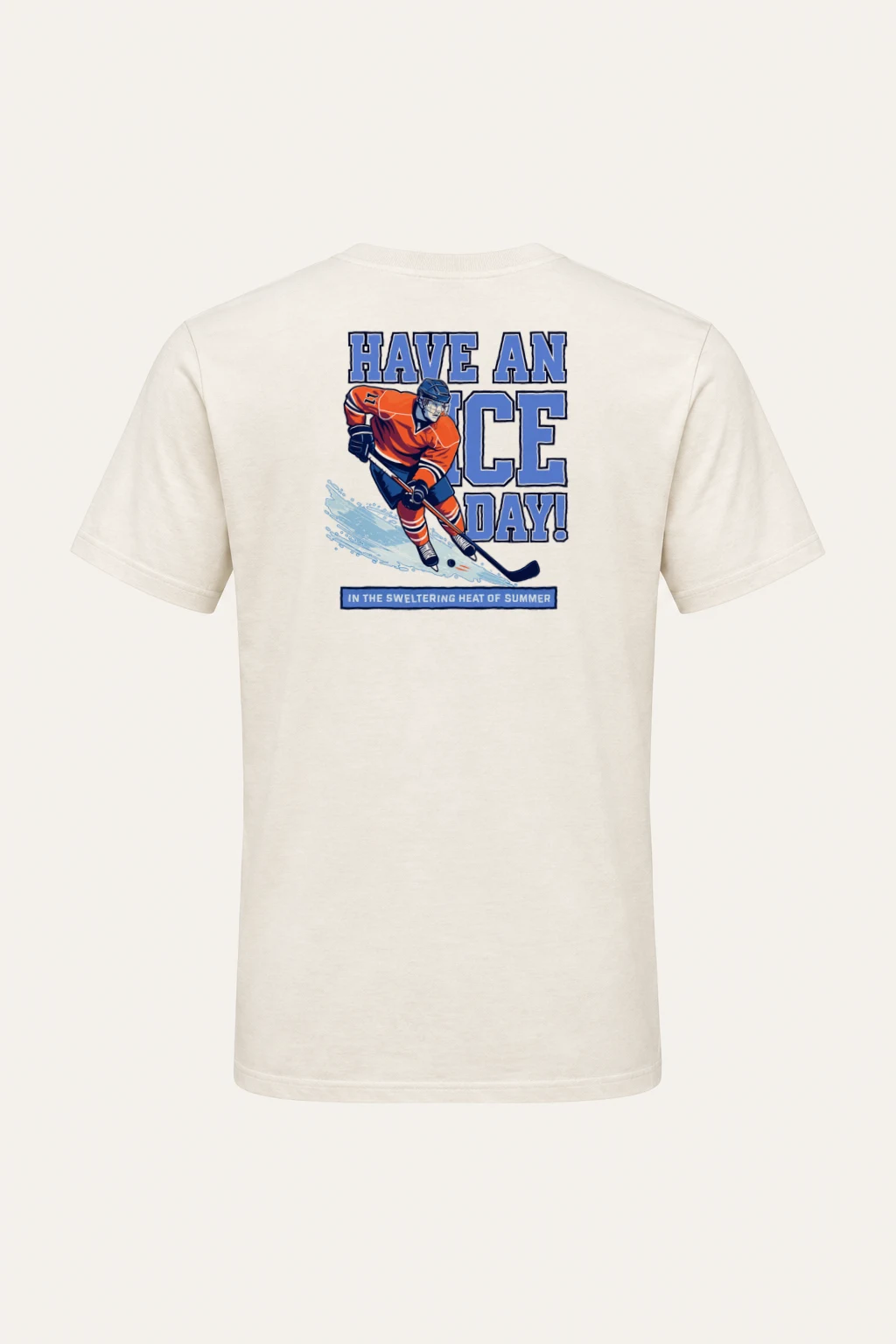 "Have An Ice Day" Heavyweight Unisex Crewneck T-shirt | Gildan 5000