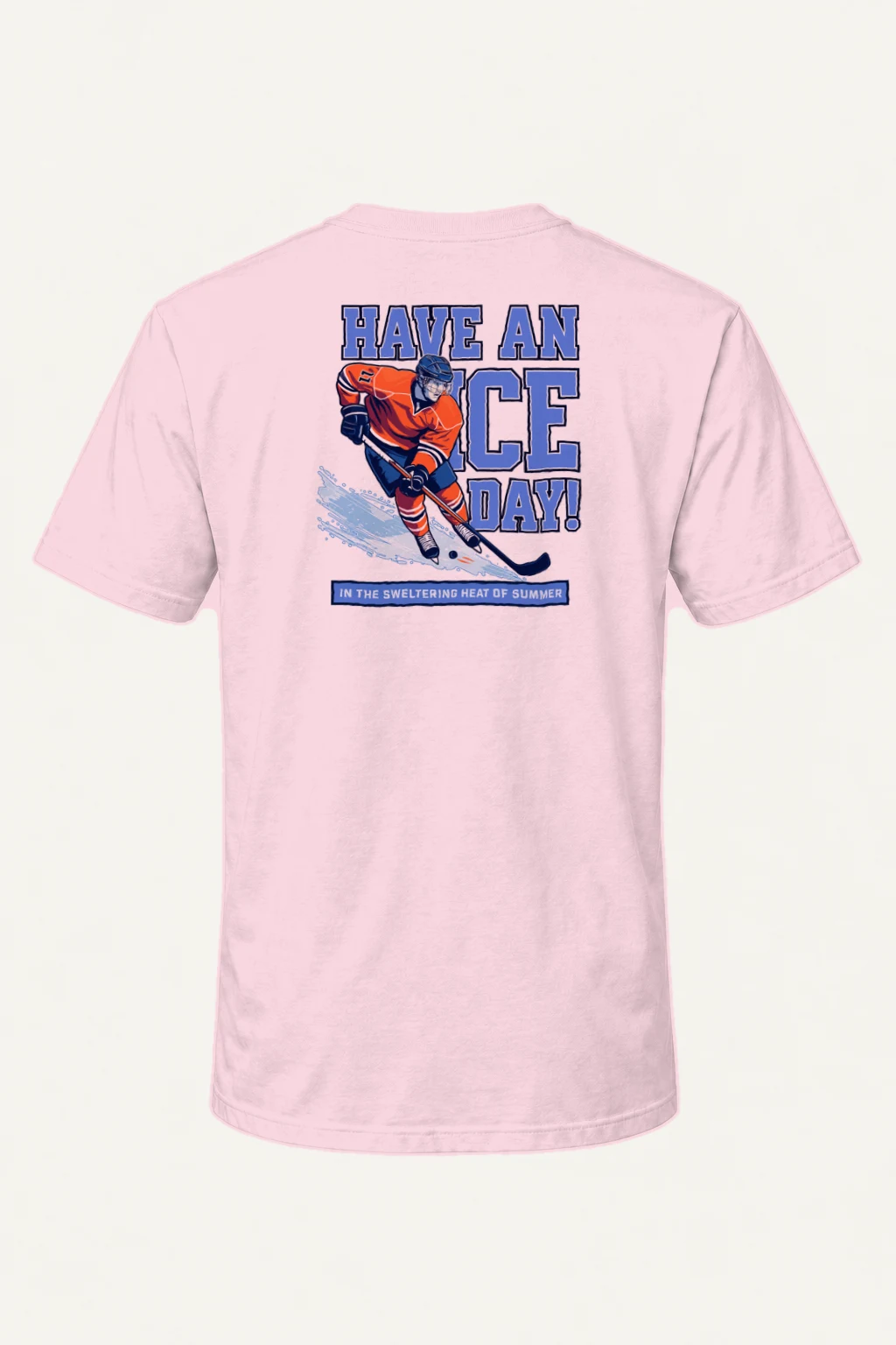 "Have An Ice Day" Heavyweight Unisex Crewneck T-shirt | Gildan 5000