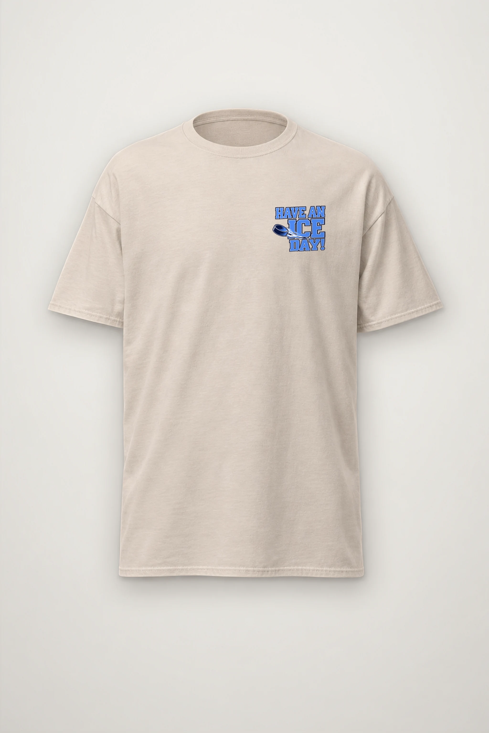 "Have An Ice Day" Heavyweight Unisex Crewneck T-shirt