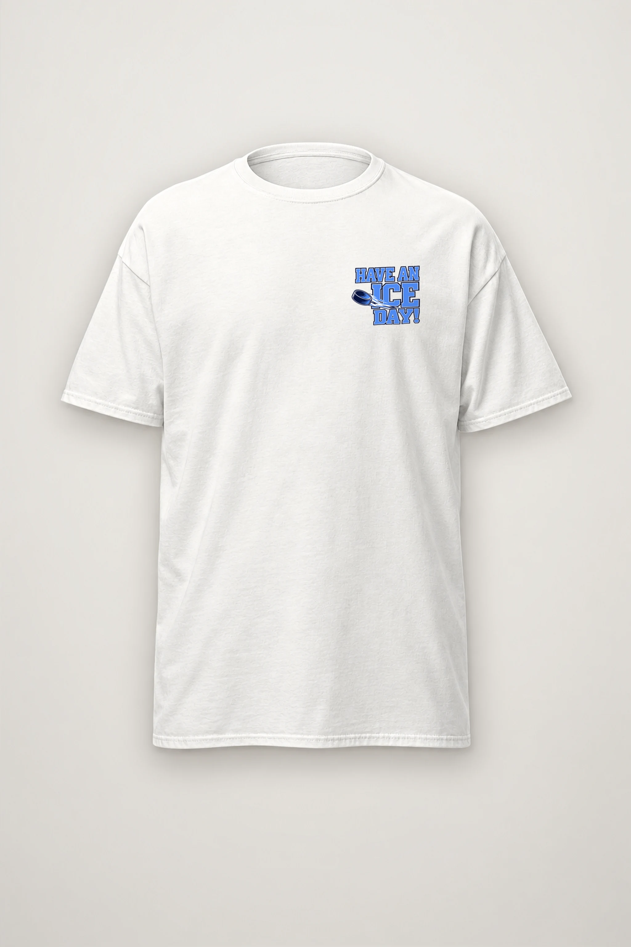 "Have An Ice Day" Heavyweight Unisex Crewneck T-shirt