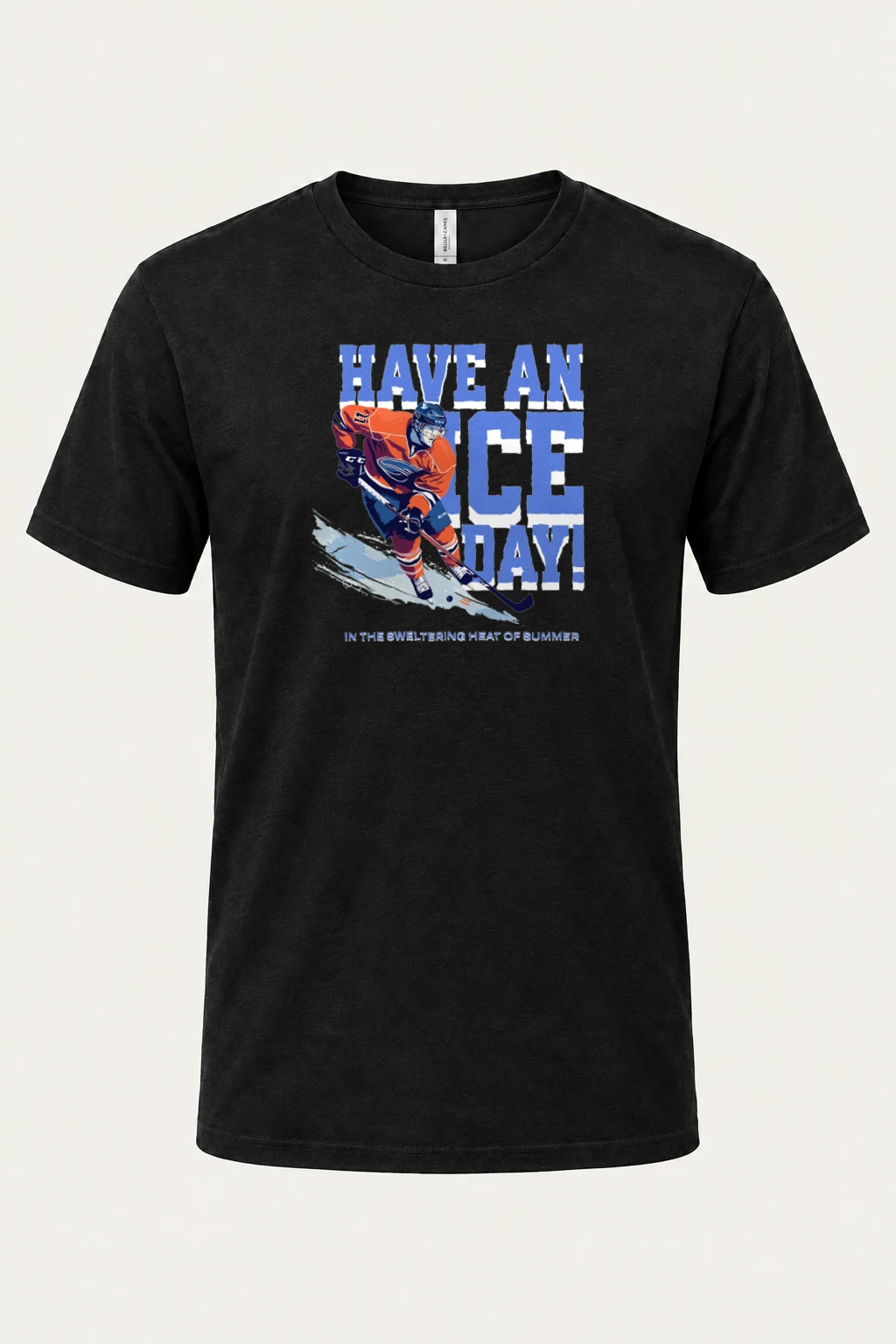 "Have An Ice Day" Heavyweight Unisex Crewneck T-shirt | Gildan 5000