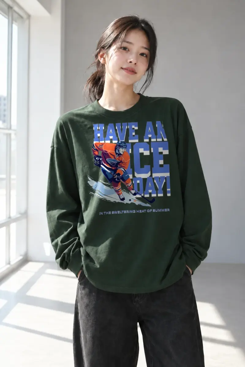 “Have An Ice Day” Unisex Longsleeve T-shirt | Gildan 2400