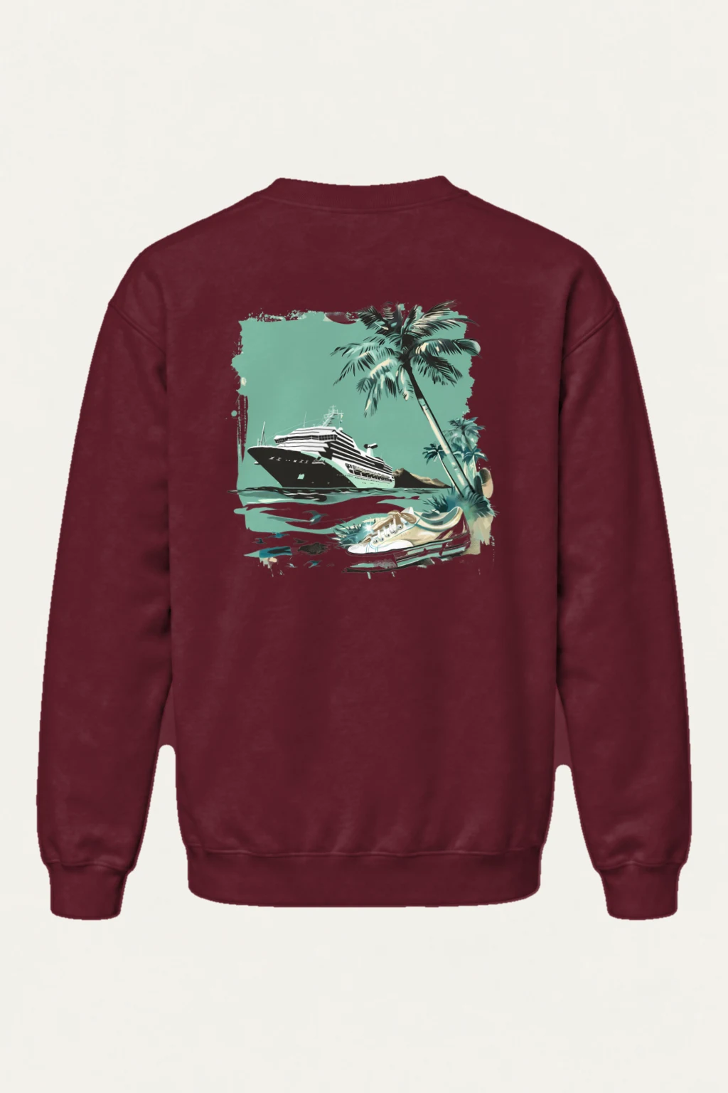 "Hawaii Cruise" Heavy Blend Unisex Crewneck Sweatshirt | Gildan 18000