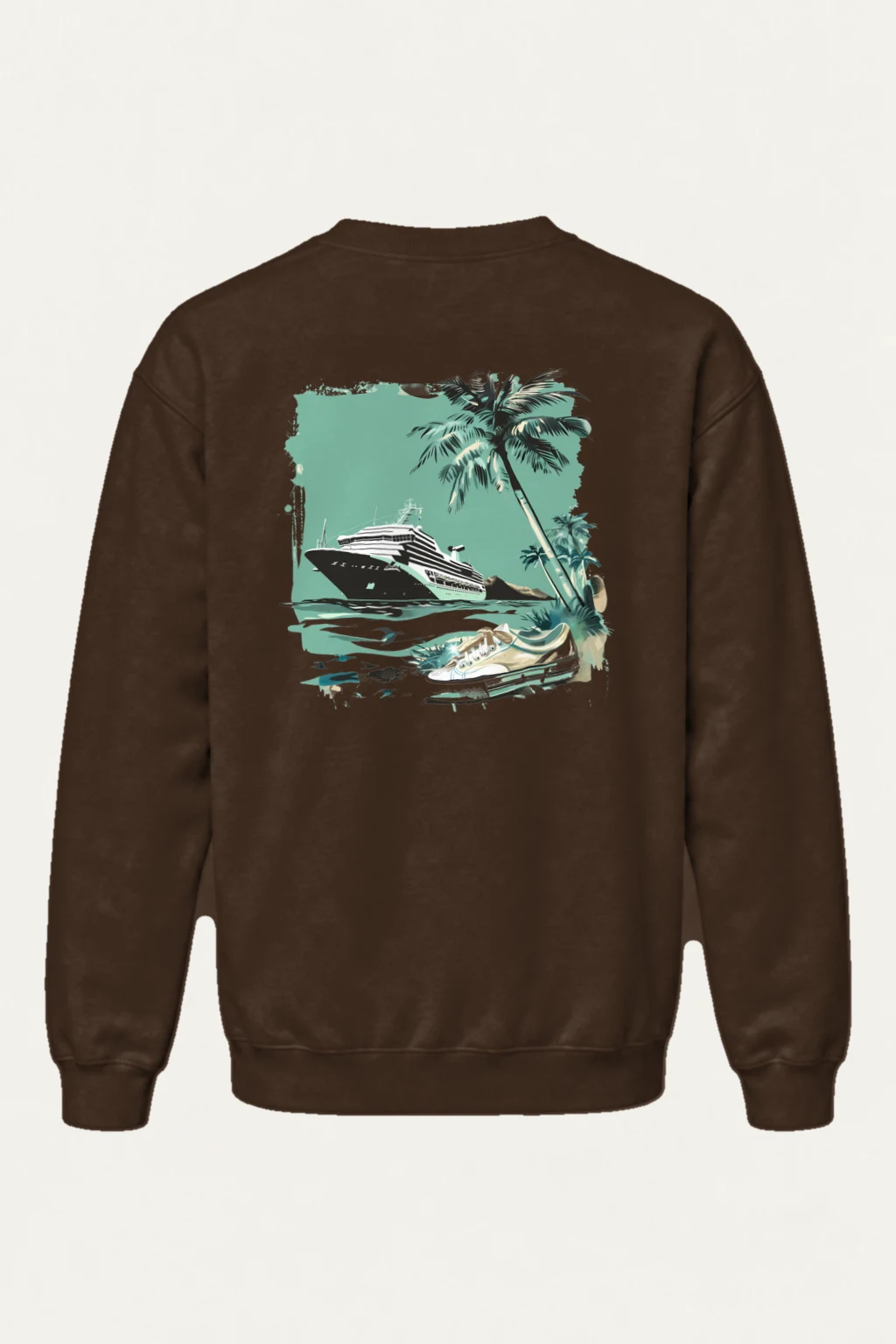 "Hawaii Cruise" Heavy Blend Unisex Crewneck Sweatshirt | Gildan 18000