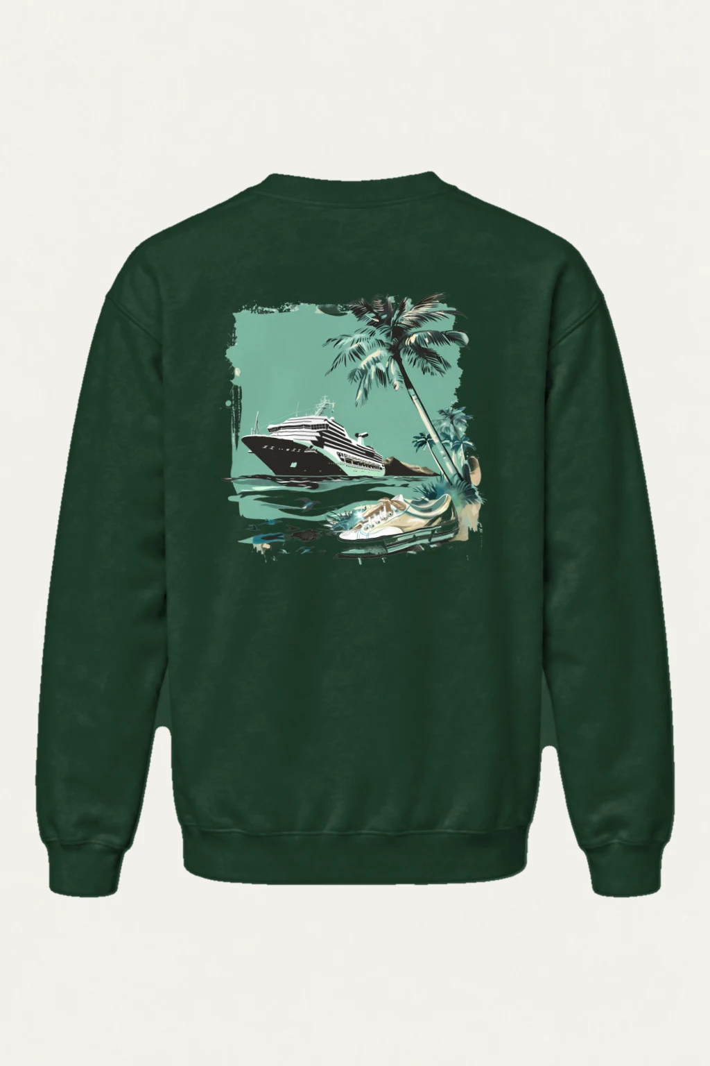 "Hawaii Cruise" Heavy Blend Unisex Crewneck Sweatshirt | Gildan 18000