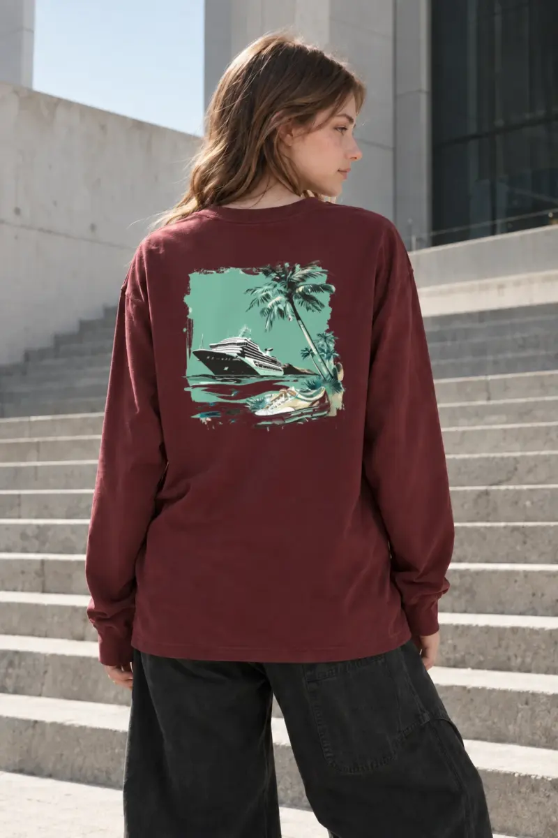 "Hawaii Cruise" Unisex Longsleeve T-shirt | Gildan 2400