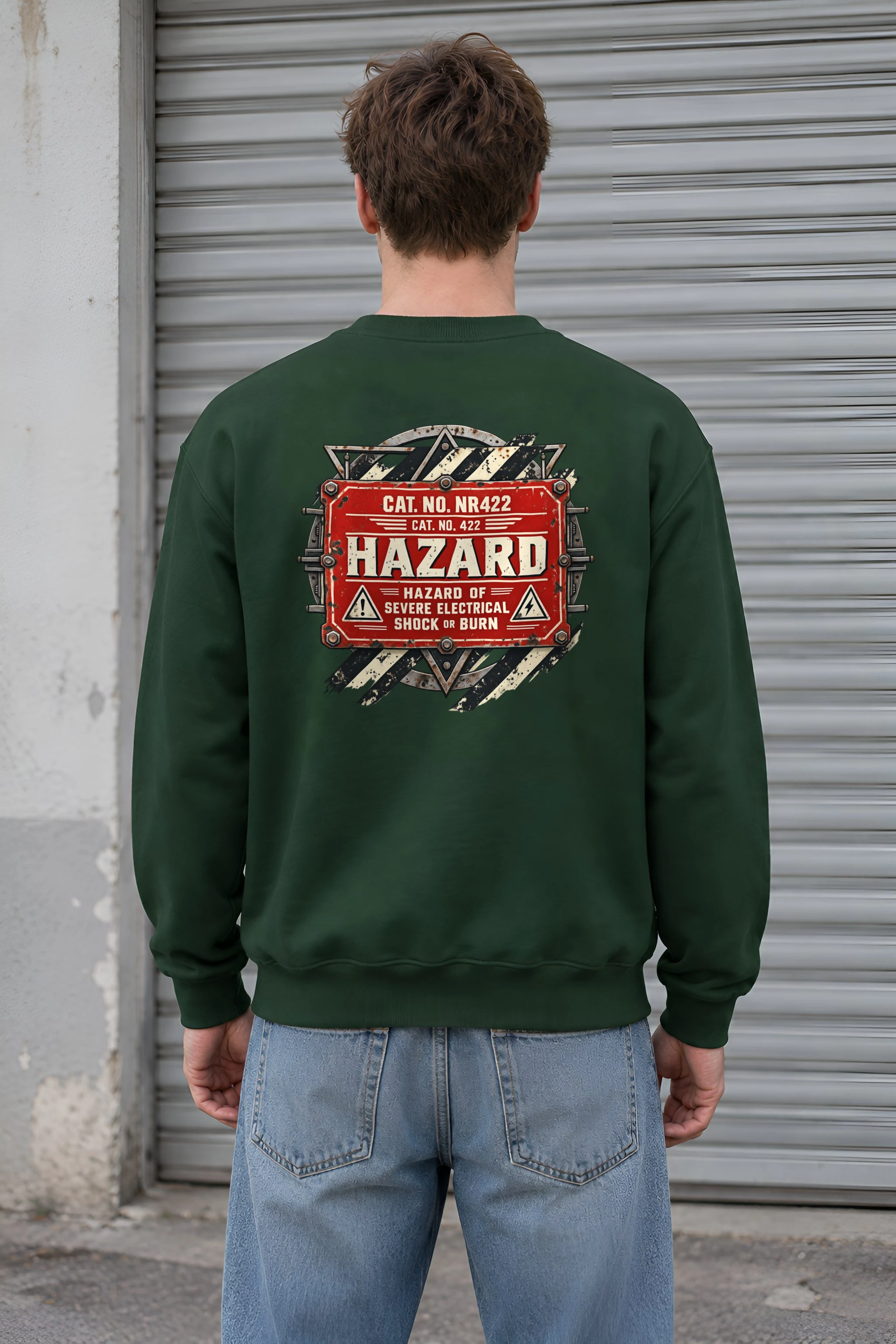 "Hazard 422" 1 Crewneck Sweatshirt