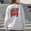 "Hazard Signal" Heavy Blend Unisex Crewneck Sweatshirt | Gildan 18000