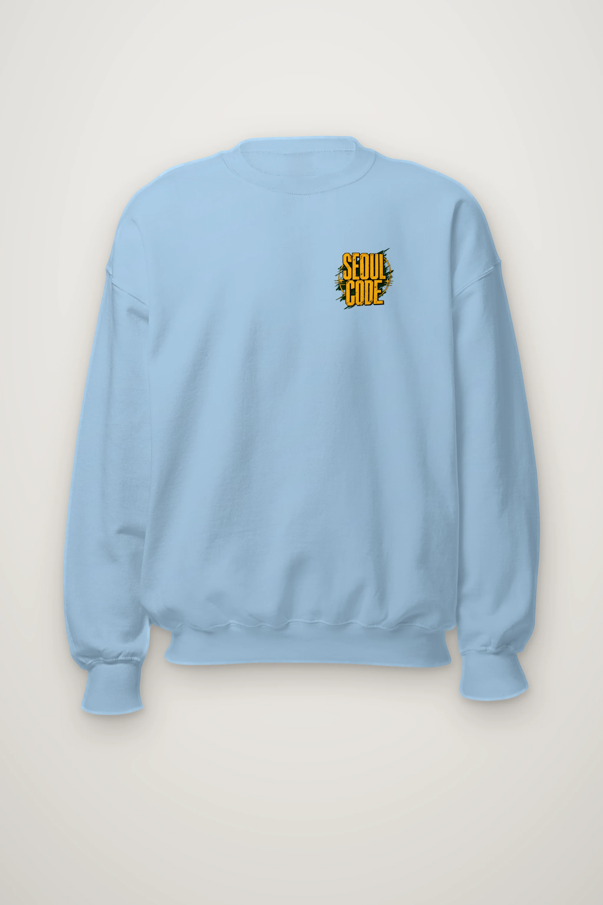 "Headphone Streetwear Woman" Heavy Blend Unisex Crewneck Sweatshirt