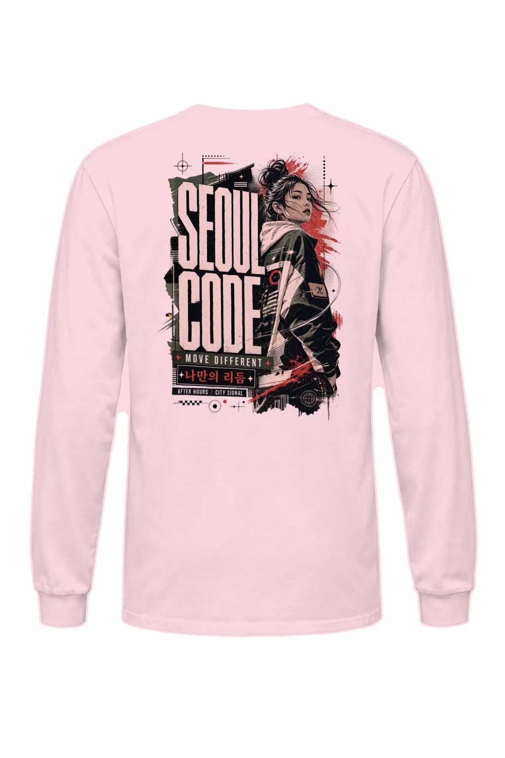 "Headphone Streetwear Woman" Unisex Longsleeve T-shirt | Gildan 2400