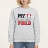 "Heart On The Field" Heavy Blend Unisex Crewneck Sweatshirt