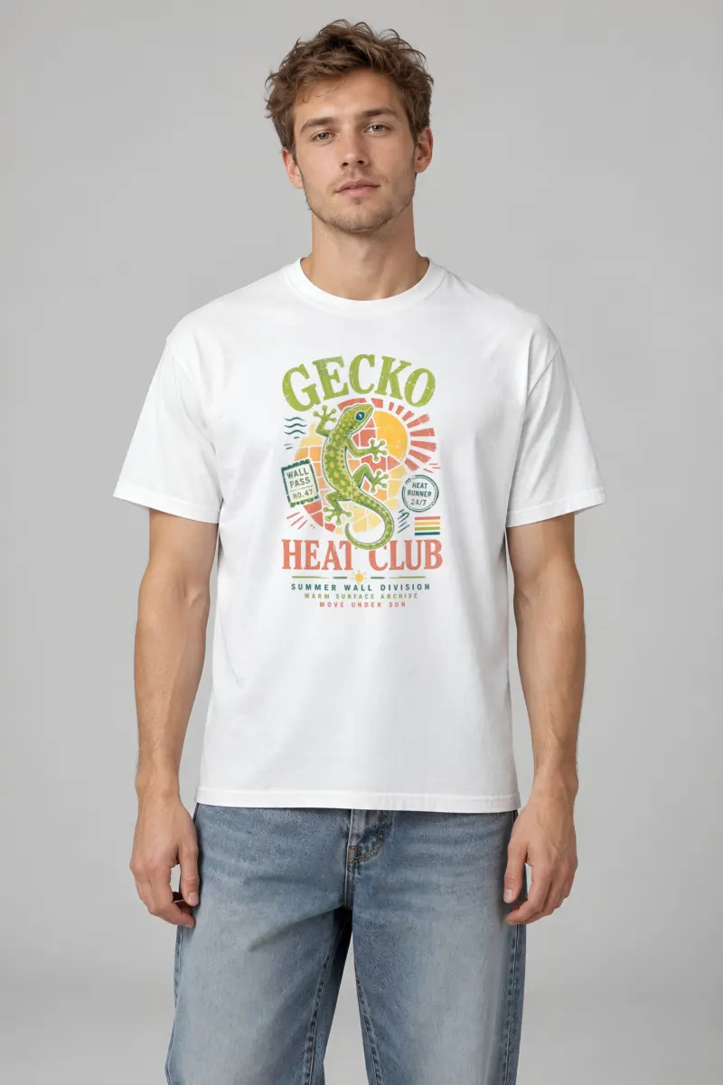 "Heat Runner" Heavyweight Unisex Crewneck T-shirt