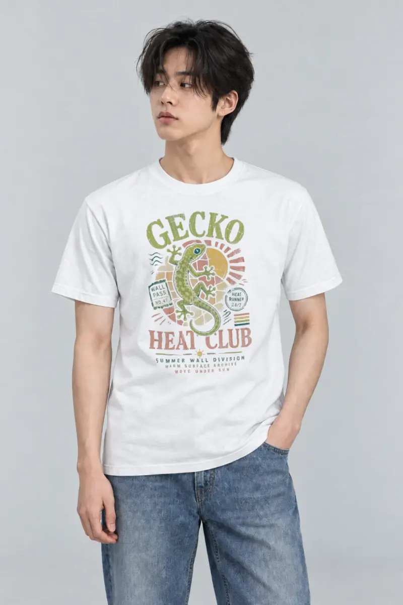 "Heat Runner" Heavyweight Unisex Crewneck T-shirt
