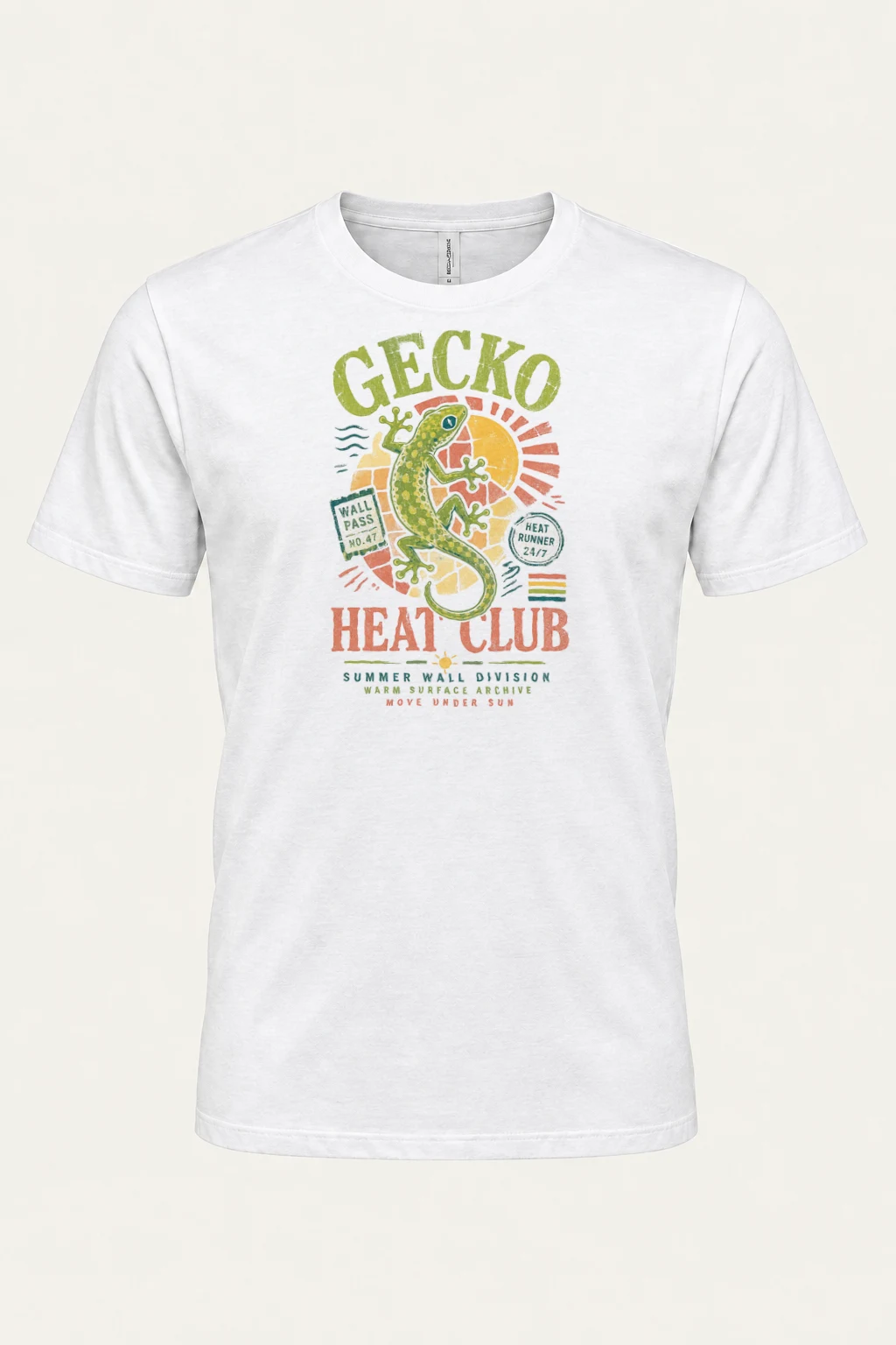 "Heat Runner" Heavyweight Unisex Crewneck T-shirt | Gildan 5000