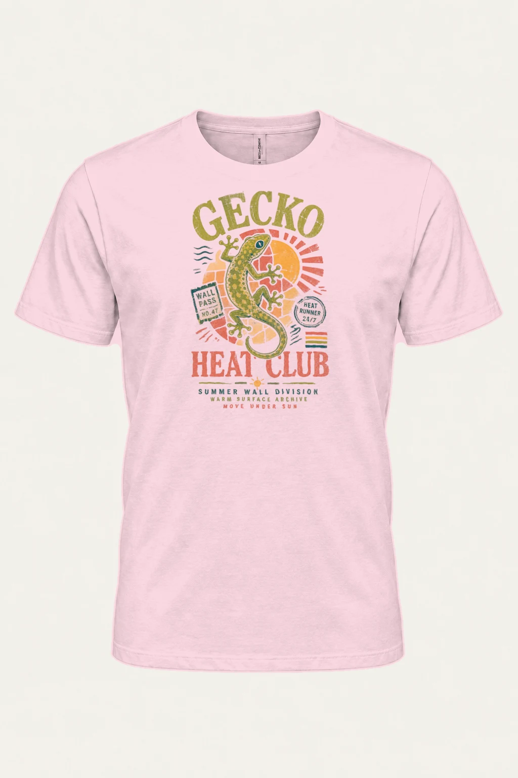 "Heat Runner" Heavyweight Unisex Crewneck T-shirt | Gildan 5000