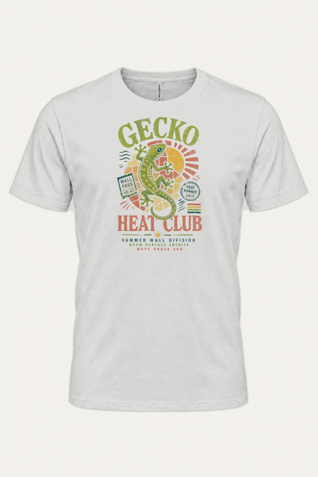 "Heat Runner" Heavyweight Unisex Crewneck T-shirt | Gildan 5000