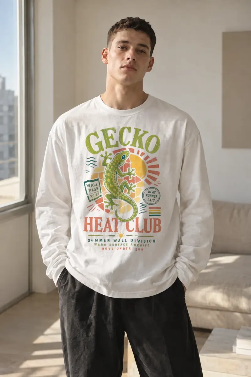"Heat Runner" Unisex Longsleeve T-shirt | Gildan 2400