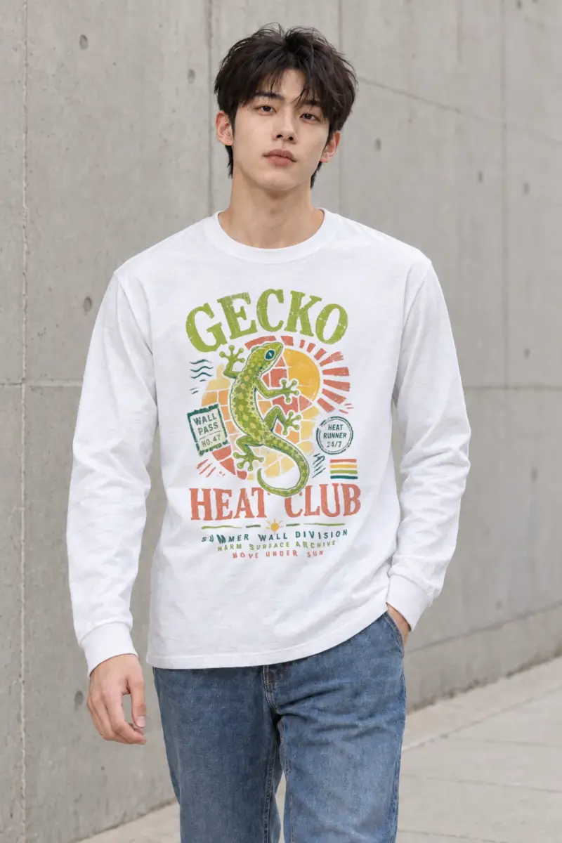 "Heat Runner" Unisex Longsleeve T-shirt | Gildan 2400